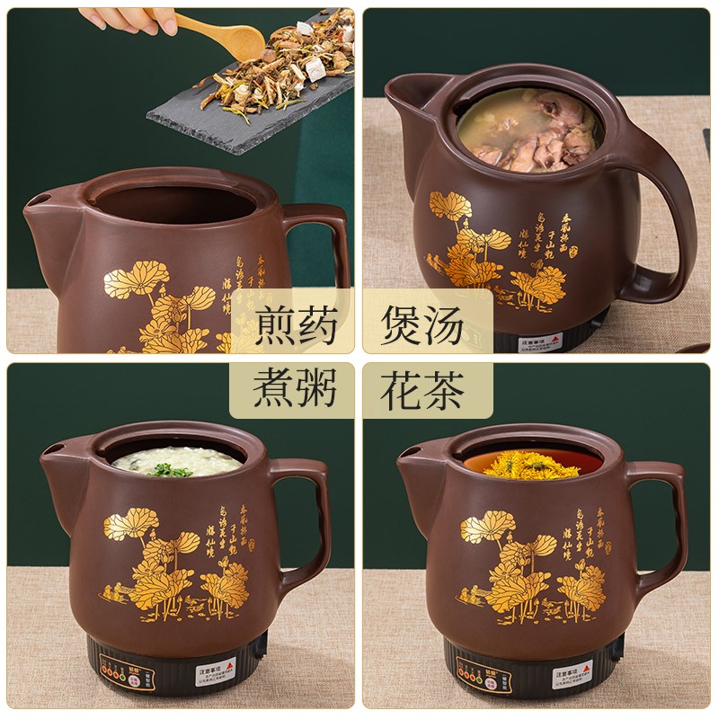 全自动煎药壶中药电煎壶家用插电煲药煎锅中医煮熬药罐砂锅炖药煲