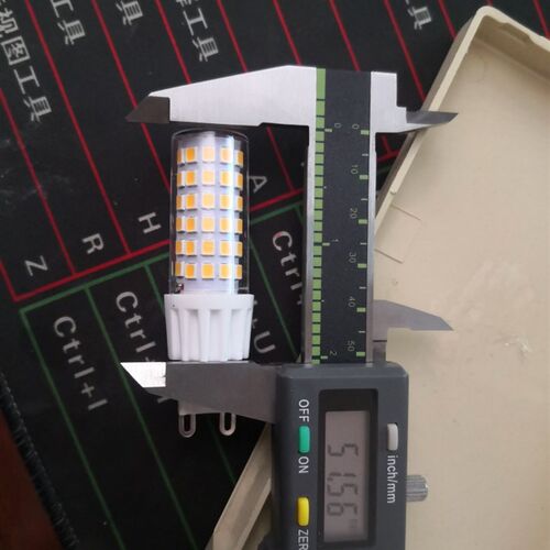 微工ra98高显色g9灯泡 无频闪低蓝光3500K暖光 护眼RG0