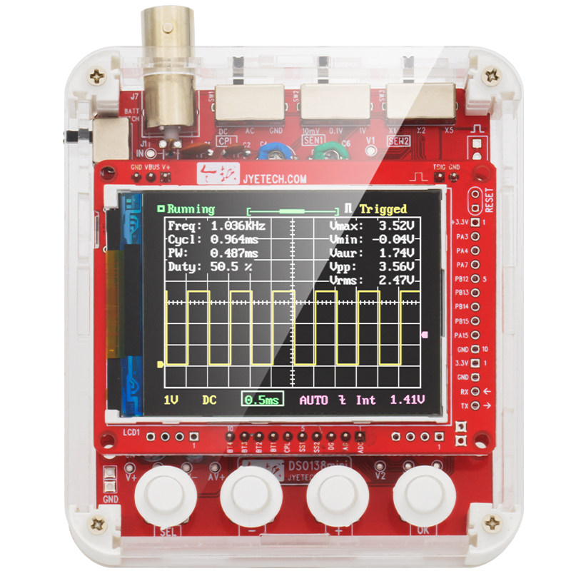 DSO138迷你数字波形示波器电子DIY制作散件 焊接教学竞赛实训套装