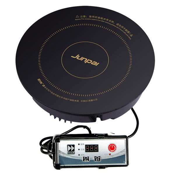 君牌JP-H3火锅电磁炉圆形 嵌入式2000W线控 288 触摸式 2500W
