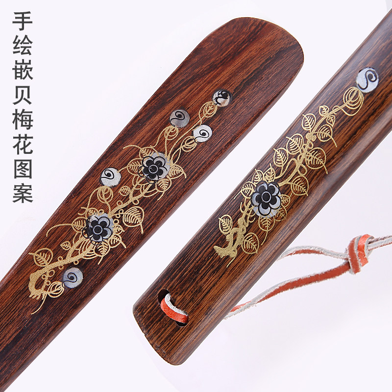 康碧达实木鞋拔加长柄鞋拔子提鞋器穿鞋器孕妇老人鞋抽家用鞋溜子