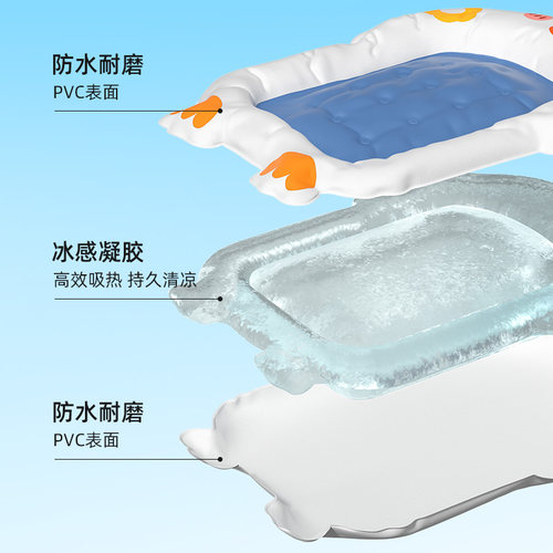 猫窝狗窝夏季宠物冰垫降温神器猫垫子睡觉用夏天凉席冰窝猫咪用品