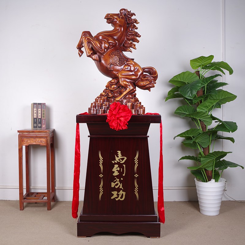 马到成功摆件g落地招财公司开业乔迁礼物酒店大堂马装饰工艺品摆