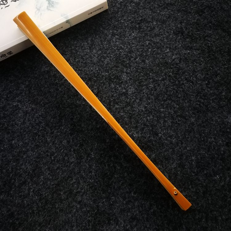 95寸16方高精工玉竹文玩折扇苏工手工空白折叠扇子复古风绳钉直肩