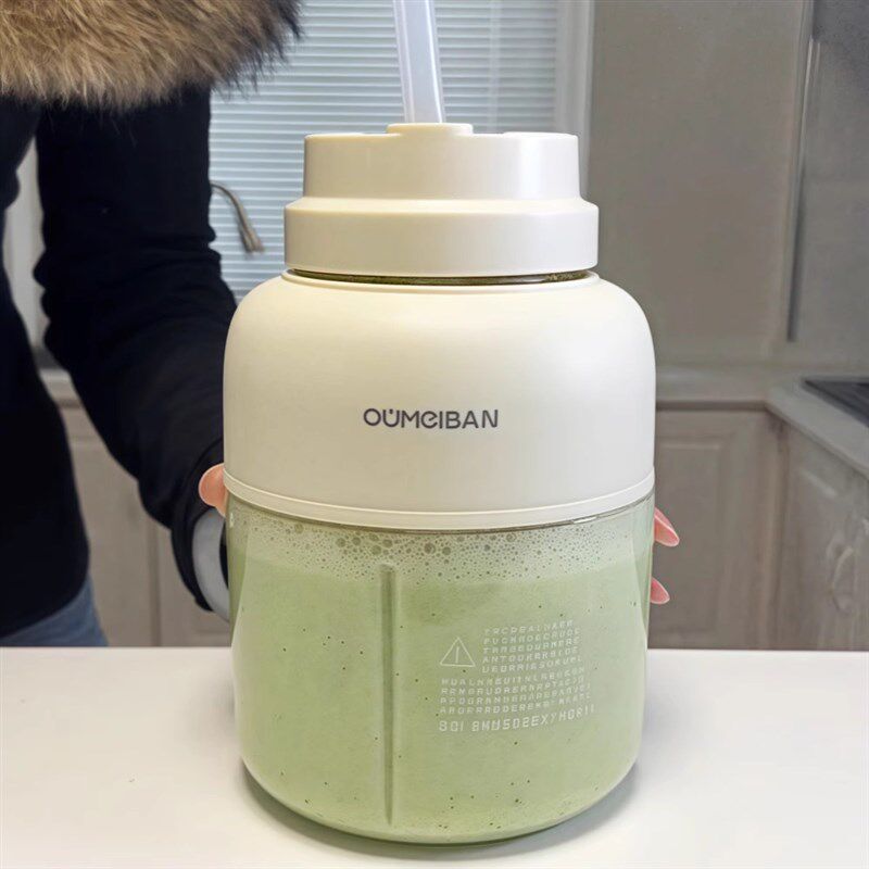 便携式榨汁果汁机小型家用杯子迷你无线电动果蔬菜大容量吨吨杯桶