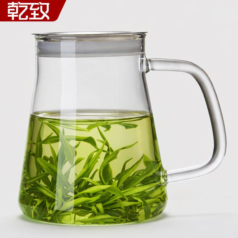 泡茶杯玻璃加厚个人泡茶壶新款办公E室茶水分离过滤冲茶器简约茶