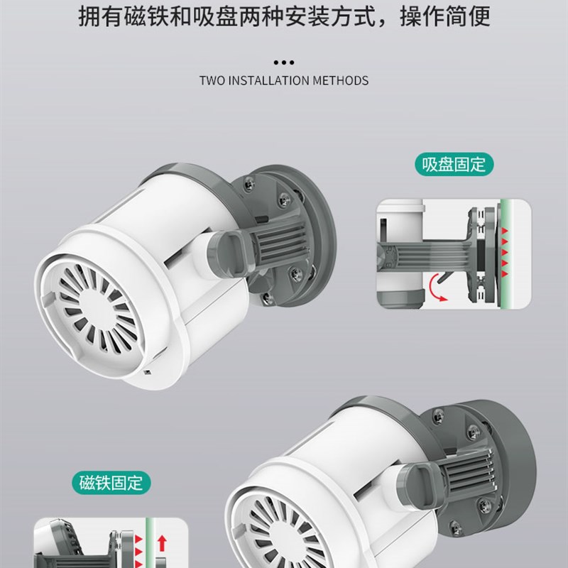 森森强动力冲浪超静音鱼缸水族箱造浪泵磁铁造流XVA-600/800/1000