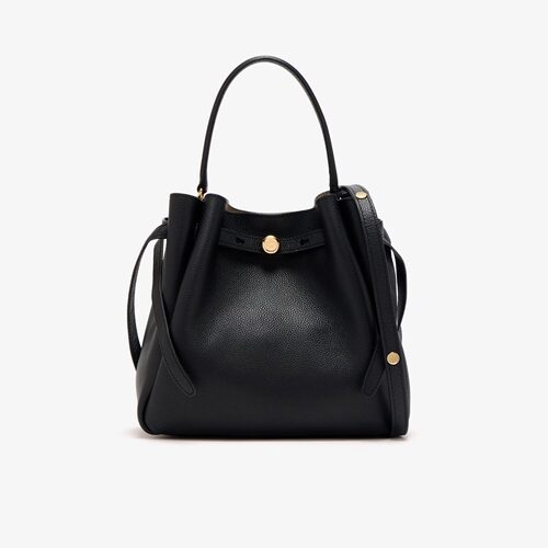 Tory Burch/汤丽柏琦Romy水桶包中号荔枝纹女手提菜篮斜挎单肩包