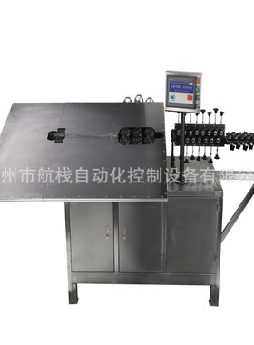 金华航栈牌不锈钢猫屎铲外框自动成型机 宠物清洁工具弯线机