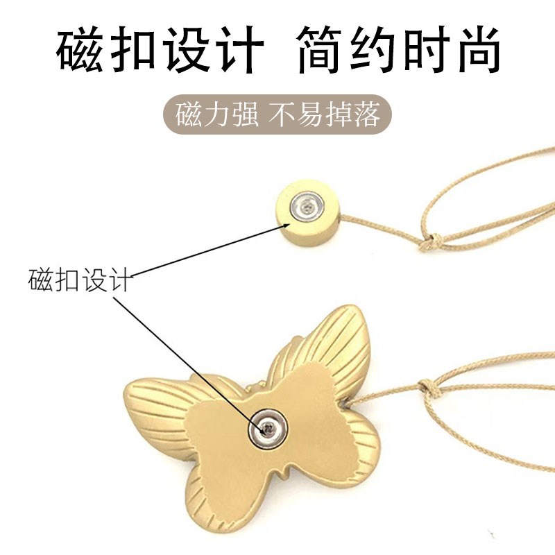 窗帘绑带中古风磁吸窗帘扣挂钩一对装绑绳磁力绑饰窗帘收纳配件图片