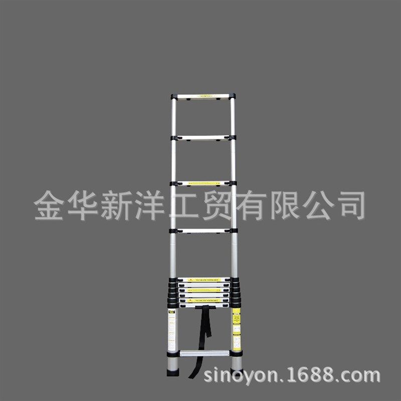 铝合金伸缩梯一字梯竹节梯折叠梯子多功能家用铝梯3.2米