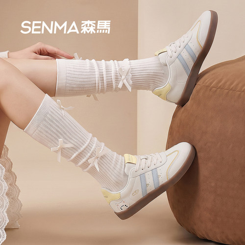 森马女款小白鞋软底防滑耐磨
