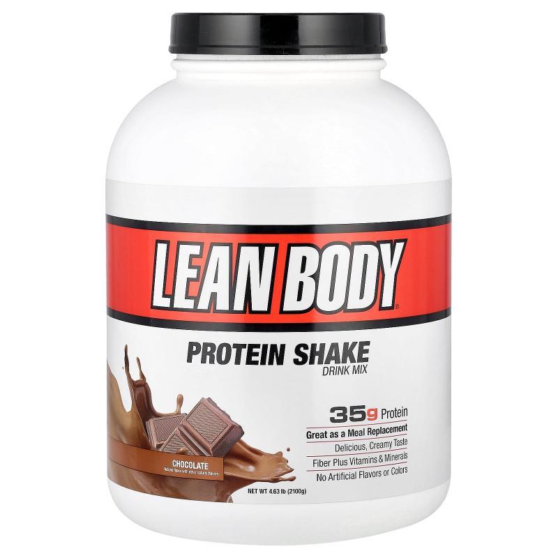 拉布拉达营养,Lean Body,蛋白质奶昔,巧克力味,4.63 磅(2100
