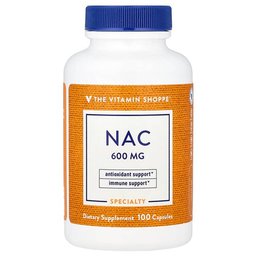 The Vitamin Shoppe N-乙酰半胱氨酸（NAC）清晨轻盈间隙更自在