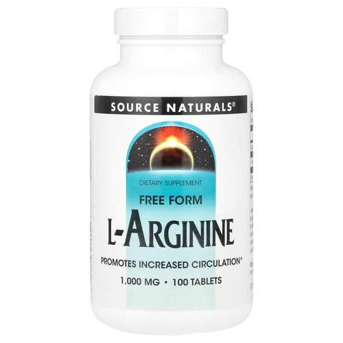 Source Naturals L-精氨酸片瓜氨酸氨基酸