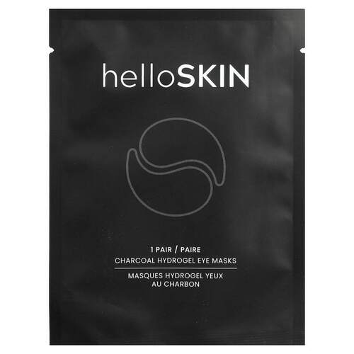 HelloSkin,Charcoal Hydrogel Eye Beauty Masks, 1 Pair