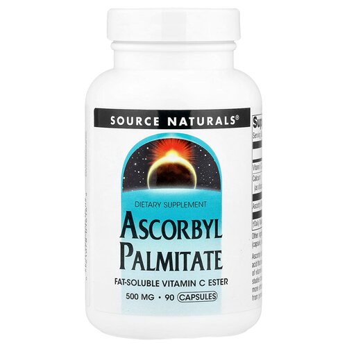 Source Naturals/源美棕榈酸酯胶囊维生素 C每日清晨清新常相伴