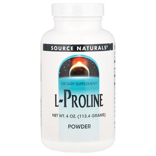 Source Naturals/源美L-脯氨酸粉左旋脯氨酸换季静谧片刻正当时