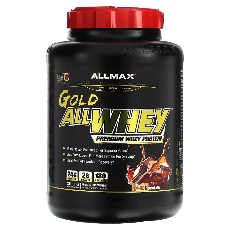 ALLMAX AllWhey Gold金标特优级全乳清蛋白粉健身增肌粉耐力