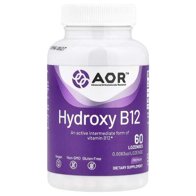 Advanced Orthomolecular Research AOR羟基B12
