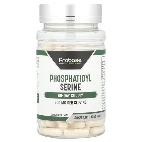Probase Nutrition,磷脂酰丝氨酸，120 粒胶囊（每粒胶囊 150 毫