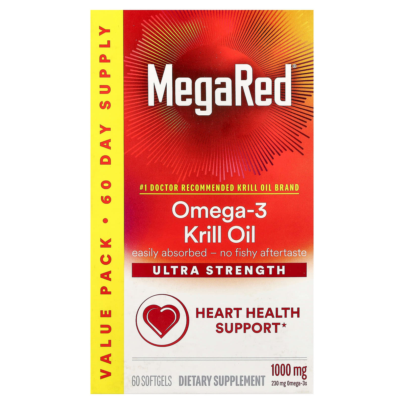 旭福MegaRed Omega-3磷虾油睡前午间里保持闲适生活温暖相伴
