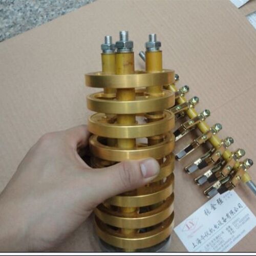 8路-30A 组装型工业级导电滑环80*25*200碳刷架总成 80X25X200MM