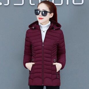 棉衣女短款韩版冬季外套中老年棉服女士冬天装修身享折扣棉享折扣