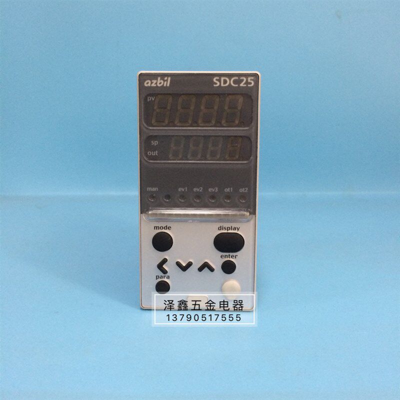 原装山武azbil温控表SDC25 C25TC0UA1200智能温度控制器