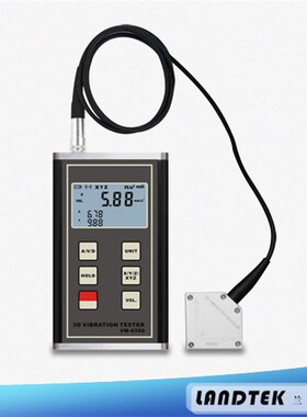 3D测振仪VM-6380振动测量仪同时测量XYZ三方向参数三轴测振仪直销