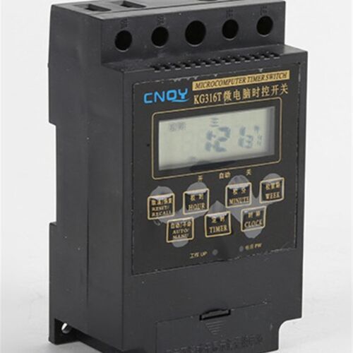 宽压AC110-220V通用KG316T微电脑时控开关路灯定时开关时间控制器