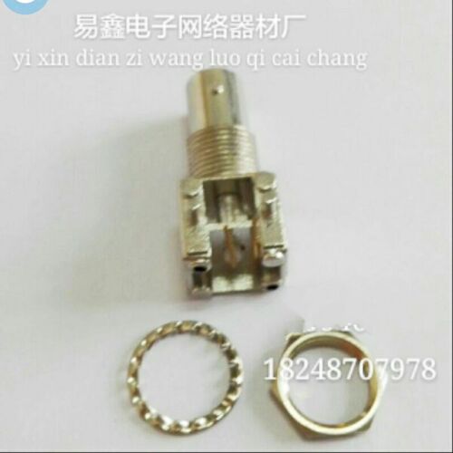 BNC-KWYE三节一体合金带罗母垫片,又叫Q9KWYE.BNC母座,Q9-KWE