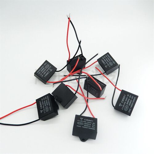 CBB61带线启动电容2.7UF450V.AC风扇马达电机抽油烟机运转电容