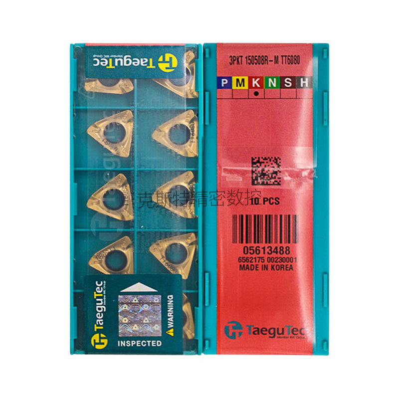 韩国特固克 Taegutec数控刀片 3PKT150508R-M TT6080 加工铸铁