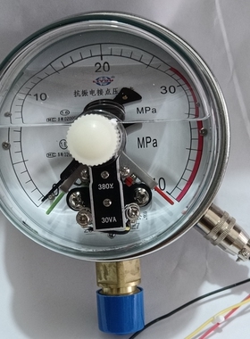 YXK100I无锡利友仪表耐震抗振电接点抗震电接点压力表25/40/60mpa