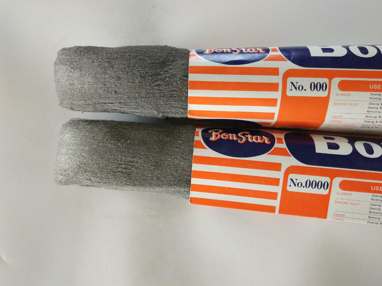 日本进口细钢砂BON STAR钢丝绒 细钢棉 磨抛光细钢砂 磨料 0000