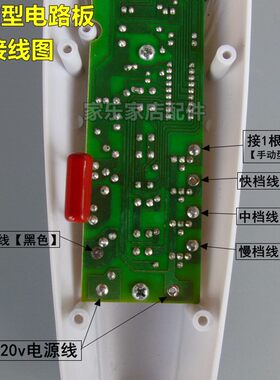 白色电风扇开关箱外壳改装箱体电脑型手动型通用落地扇接线盒包邮