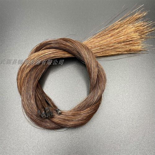 白/黑/棕/灰色马尾毛 提琴弓毛 马尾编织 长83-85cm1两/50g