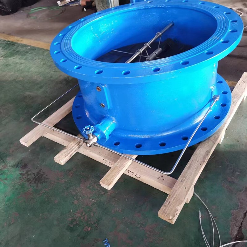 HH49X-10/16Q防水锤铸铁微阻缓闭蝶式消声止回阀蝶形单向逆止阀