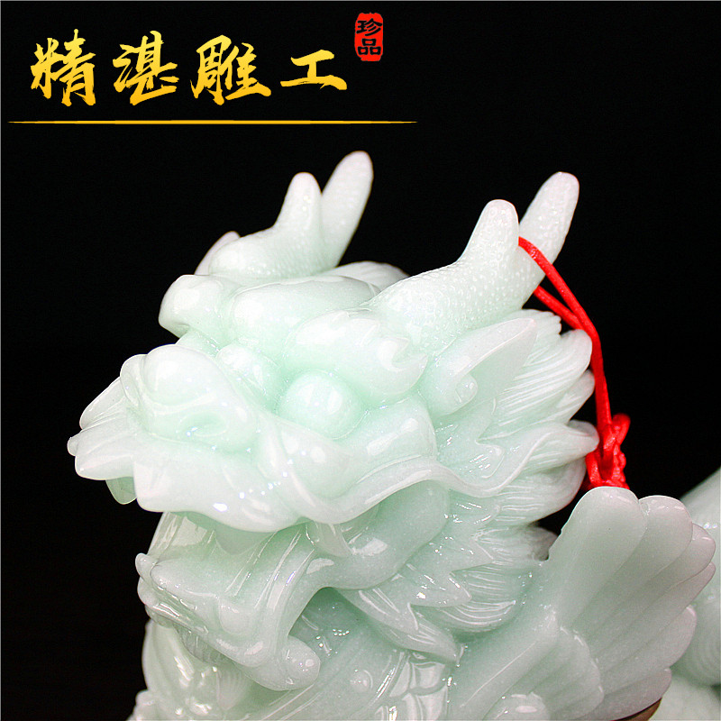 麒麟摆件玉石摆设招财一对客厅书房间桌面博古架隔断乔迁送礼品物