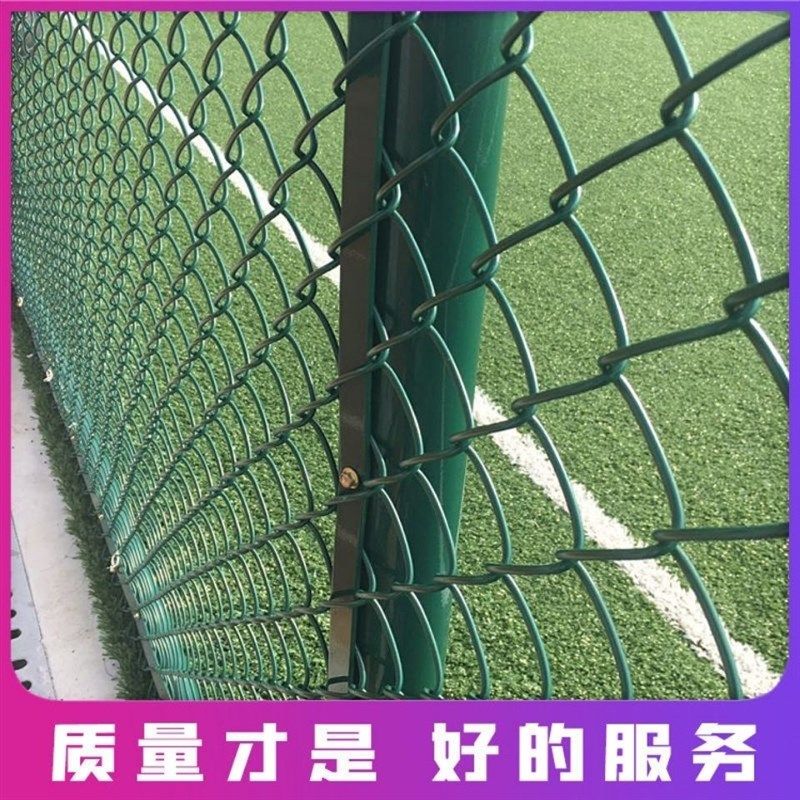 PVC包塑铁丝钢丝围栏网球场护栏网动物园果园防撞W防护围墙网加粗