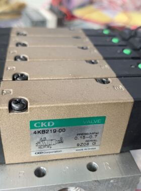 CKD 4kB219-0 电磁阀 原装正品 进口件 DC24