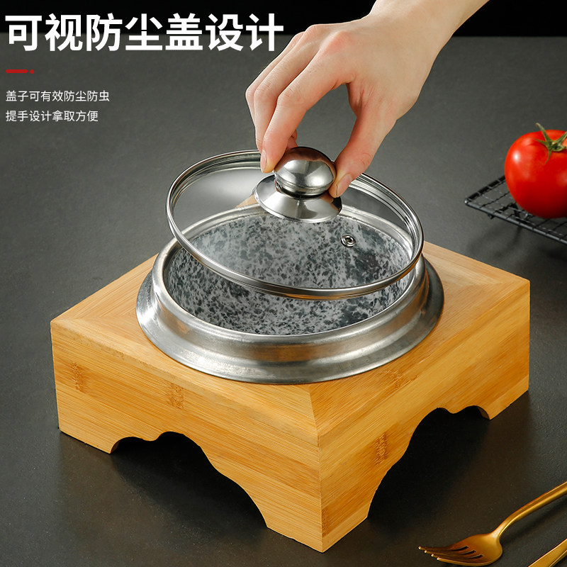 抗裂石锅 拌饭石头锅 韩式拌饭石碗 石锅 加热鱼翅煲粥碗