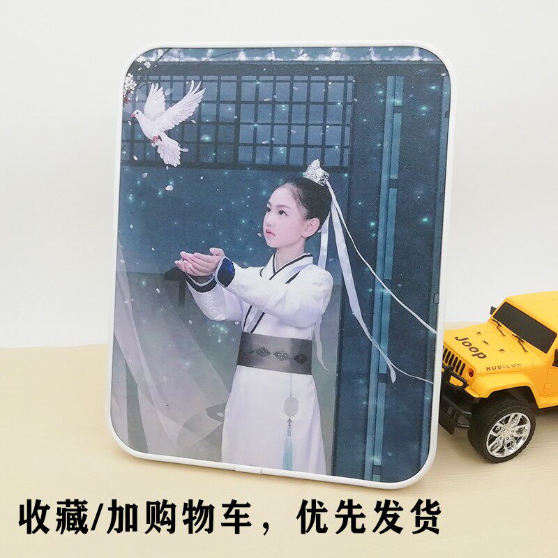 洗照片做成相框全家福相片制作挂墙水晶摆台定制宝宝婚纱来图订做