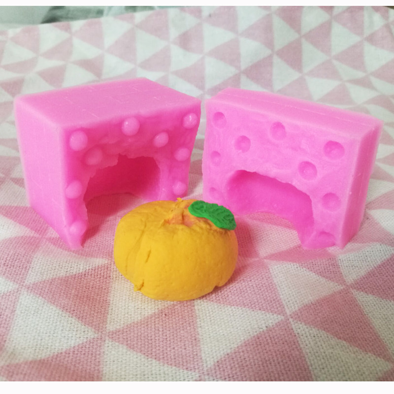 立体橘子布丁燕菜蛋糕磨具朱古力慕斯高档厨房烘焙模具