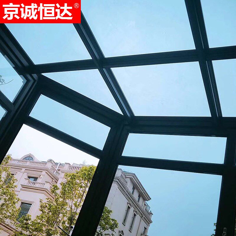 天津铝合金玻璃房断桥铝合金门窗隔音窗户封阳台阳光房定制