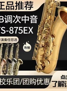 原装YTS-62/875萨克斯乐器次中音降B调专业演奏级考级萨克斯乐器