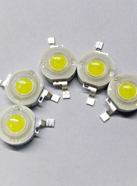 LED配件大功率单颗一瓦灯珠cob灯珠光源天花射灯筒灯led电源驱动