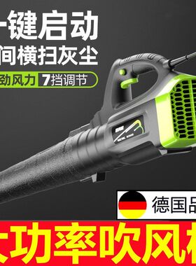 。德国进口工业大型吹风机大功率220v伏强力工地吹尘机除尘暴风机