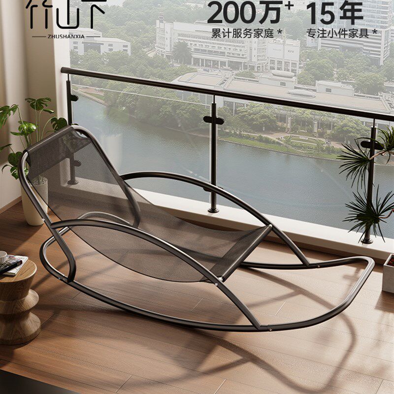 摇摇椅躺椅成人可睡觉家用休闲户外庭院凉椅冬夏两用斯特林双人椅